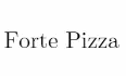 Forte Pizza לוגו