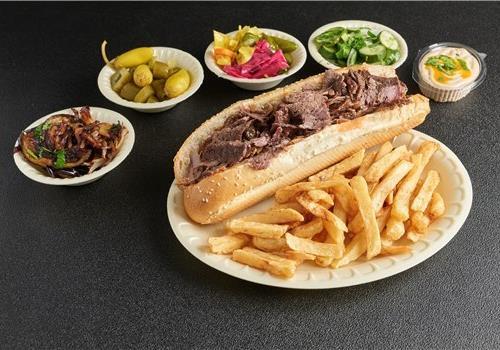 שווארמה בבאגט