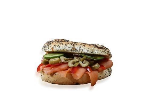 בייגל סלמון מעושן בייגל סלמון מעושן