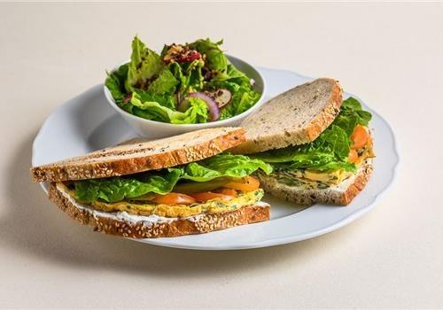 כריך חביתת ירק כריך חביתת ירק