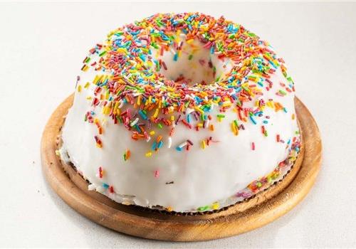 עוגת לבן סוכריות