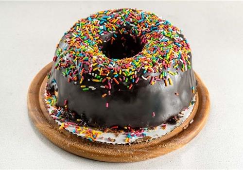 עוגת שיש סוכריות Marble Sprinkle Cake