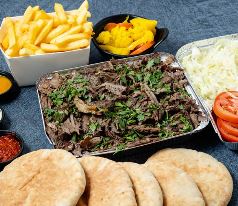 מגש שווארמה משפחתי