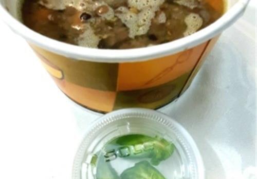 מרק עדשים -מרק טבעוני - 2 מנות