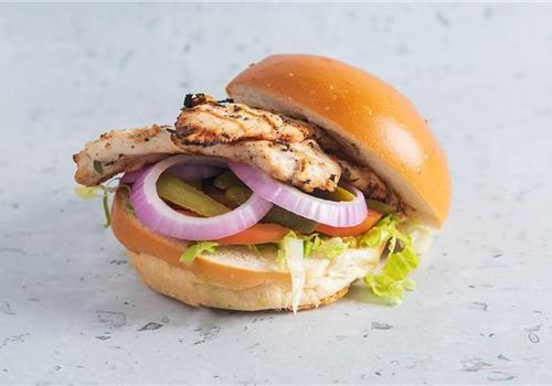חזה עוף בורגר