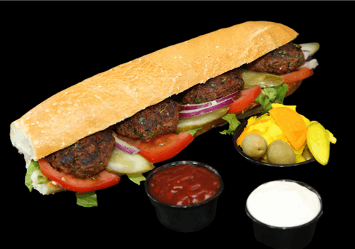 הקציצות של סמי הגדול  בבגט