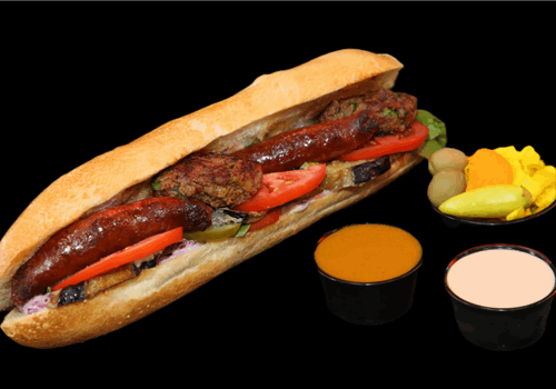 חגיגת בשרים  בבגט