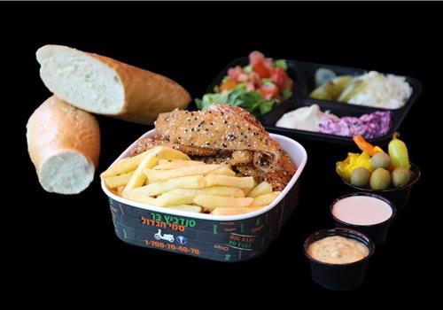 שניצל שום דבש בחמגשית