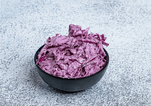 כרוב אדום במיונז 