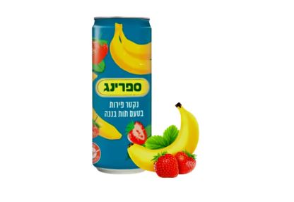פחית תות בננה