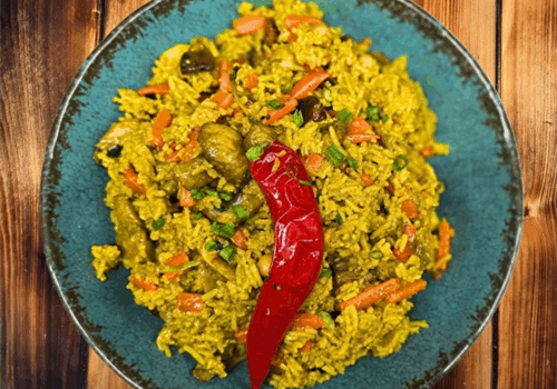  פלוב בוכרי פטריות