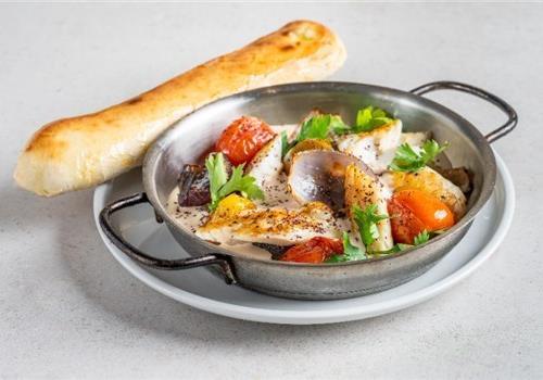 מחבת נתחי דג