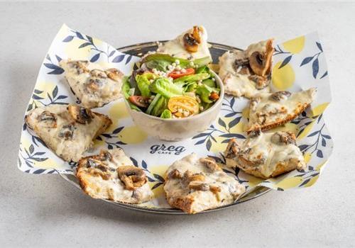 טוסט פטריות מוקרם