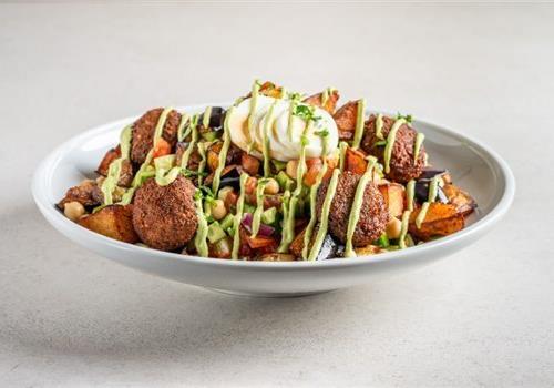 סלט סביח מחוזק