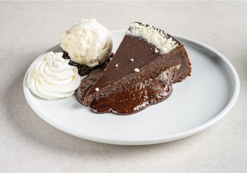 עוגה בלגית חמה