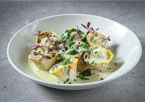 טורטליני תרד וגבינה