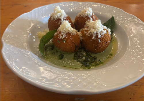 ארנציני תרד וגבינות