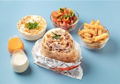 פיתה שווארמה