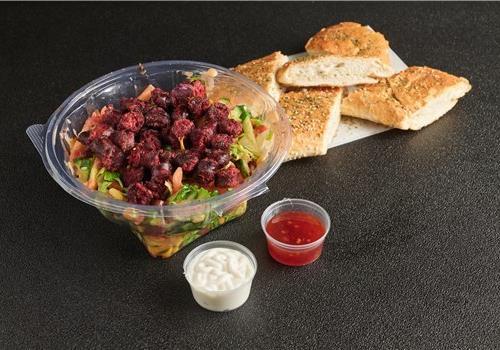 סלט נקניקיות חריפות