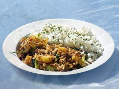 ספייסי אננס עוף/בקר