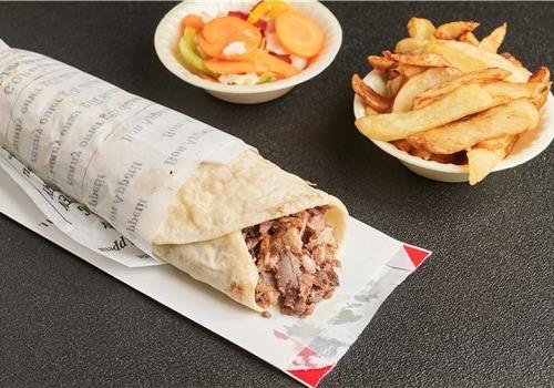 שווארמה עגל בלאפה