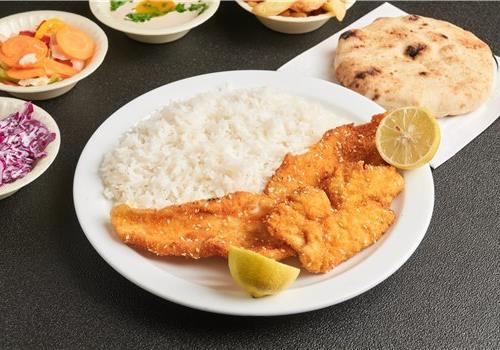 שניצל בצלחת