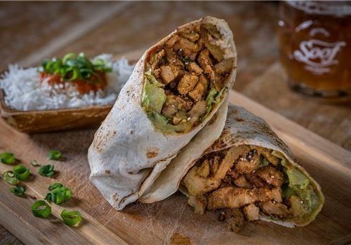 בוריטו שווארמה טבעונית