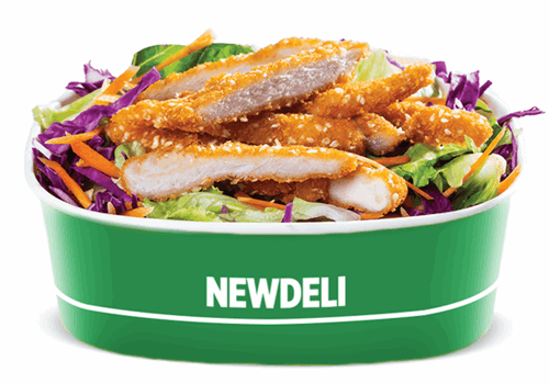 סלט שניצל קריספי