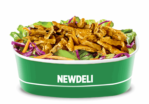 סלט שווארמה טבעונית