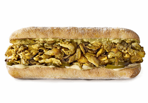 סנדוויץ' שווארמה פרגית