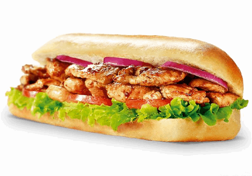 סנדוויץ' חזה עוף במרינדה