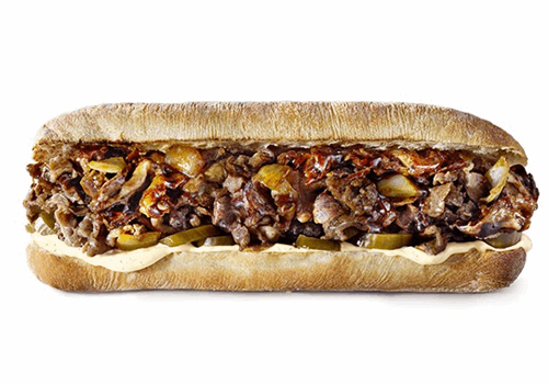 סנדוויץ' סטייק טריאקי