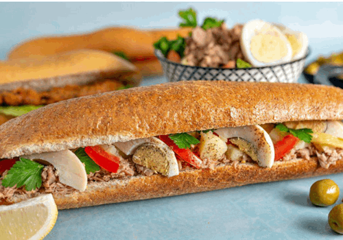 סנדוויץ' טונה תוניסאי בגאט