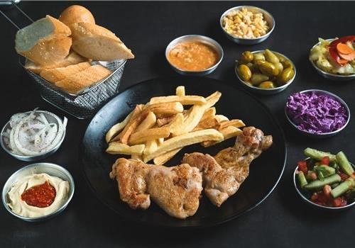 פרגית בצלחת