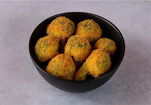 ברוקולי מצופה בפירורי לחם