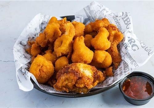 כרובית מצופה עם רוטב צילי מתוק