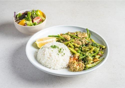 תבשיל סלמון בקארי