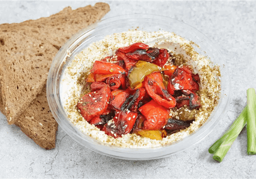 לאבנה פלפלים קלויים ללא גלוטן 