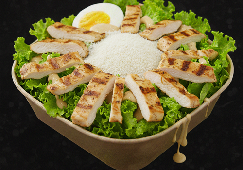 סלט קיסר עוף