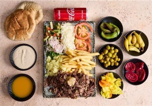 שווארמה צלחת