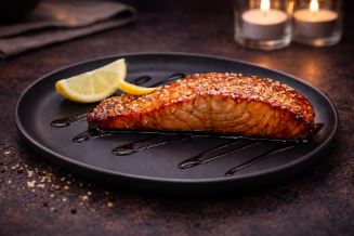 סלמון ברוטב טריאקי