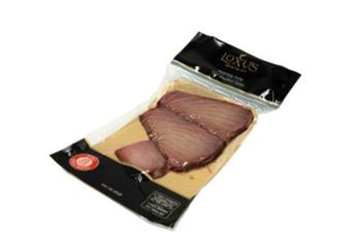 פרוסות טונה בעישון חם בוואקום