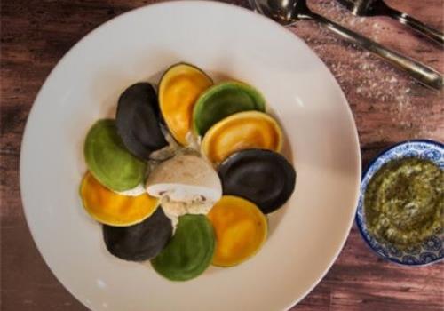 רביולי חצילים-גבינה