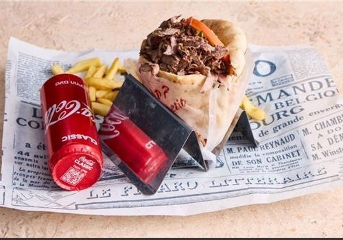 שווארמה בפיתה