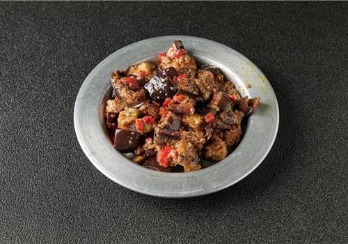 סלט חצילים מרוקאי