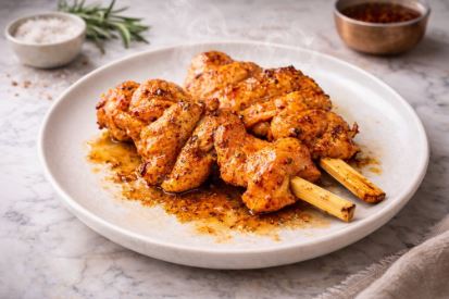 שיפוד פרגית בגריל