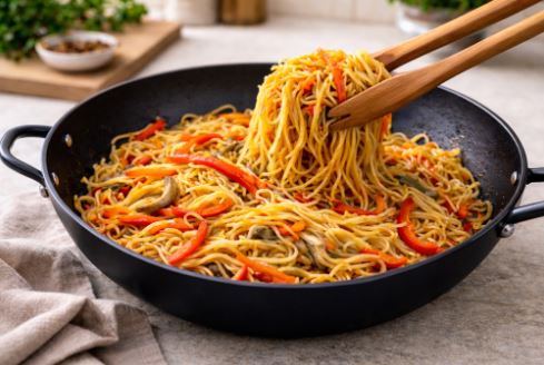 ספגטי סיני מוקפץ