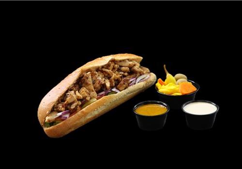 שווארמה על הפלאנצ'ה