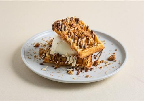 וופל בלגי קראנץ׳ שוקולד