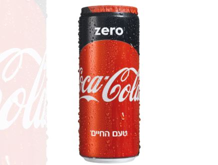 פחית קוקה קולה זירו